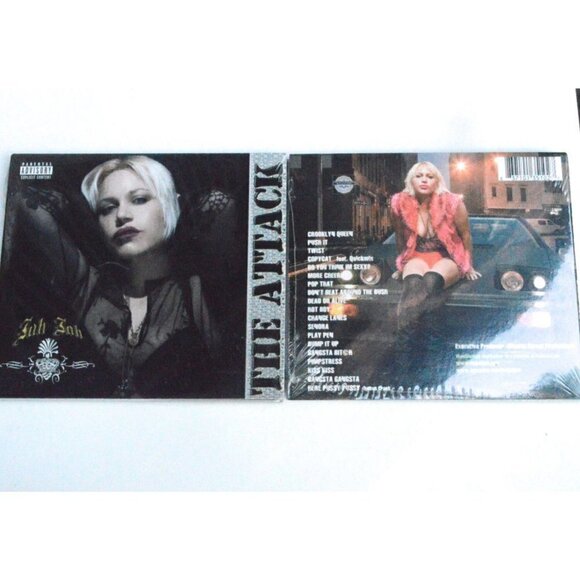 Jah Jah The Attack CD Album 2006 Female Rapper Rap Hip Hop direct from Artist - Picture 2 of 4